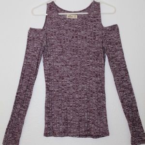 Hollister Cutout Shoulder Top